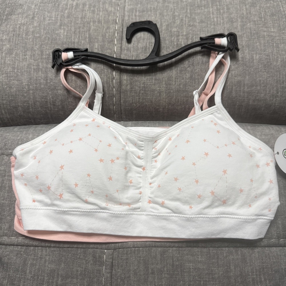 Wonder Nation Girl Seamless Light Pad Bralette 2-Pack‎